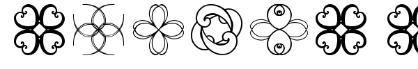 Shapes St font preview